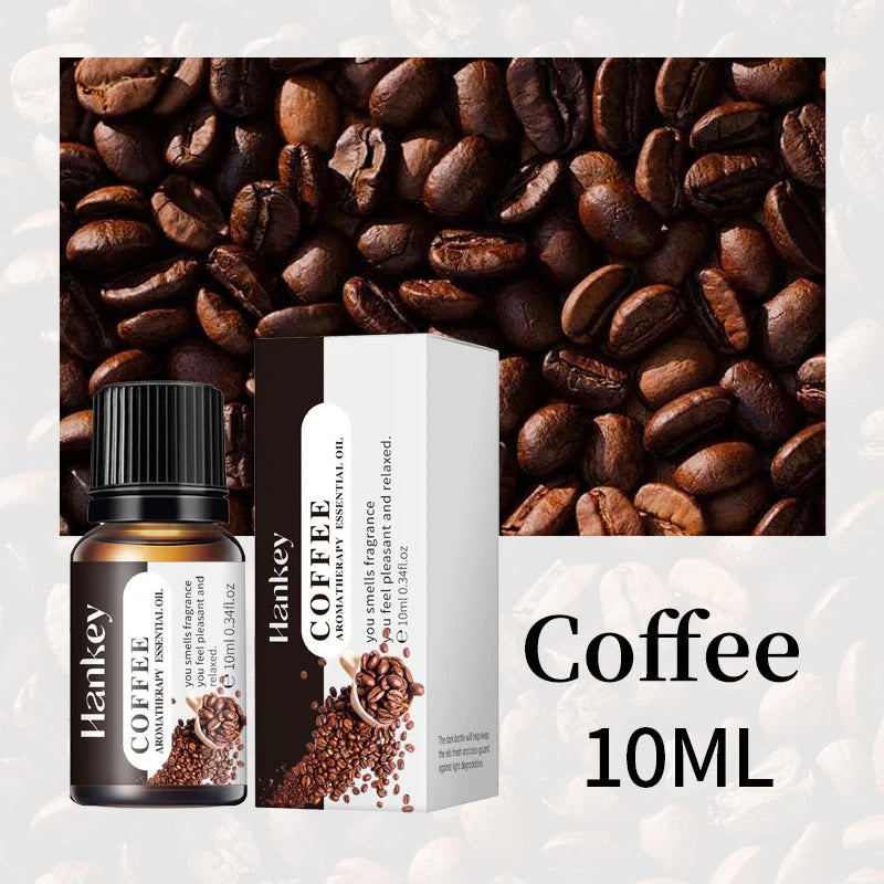10ml Essential Oils For Humidifier Aromatic Diffuser Lavender Sakura Rose Coffee Sandalwood Lemon Fragrance Oil Making Candles