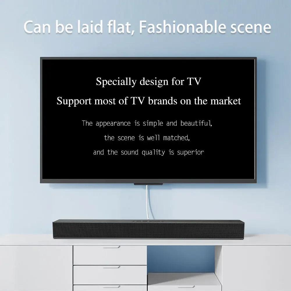 Wireless Bluetooth Sound Bar Speaker System Super Power Sound Speaker Wired Wireless Surround Stereo Home Theater TV Projector