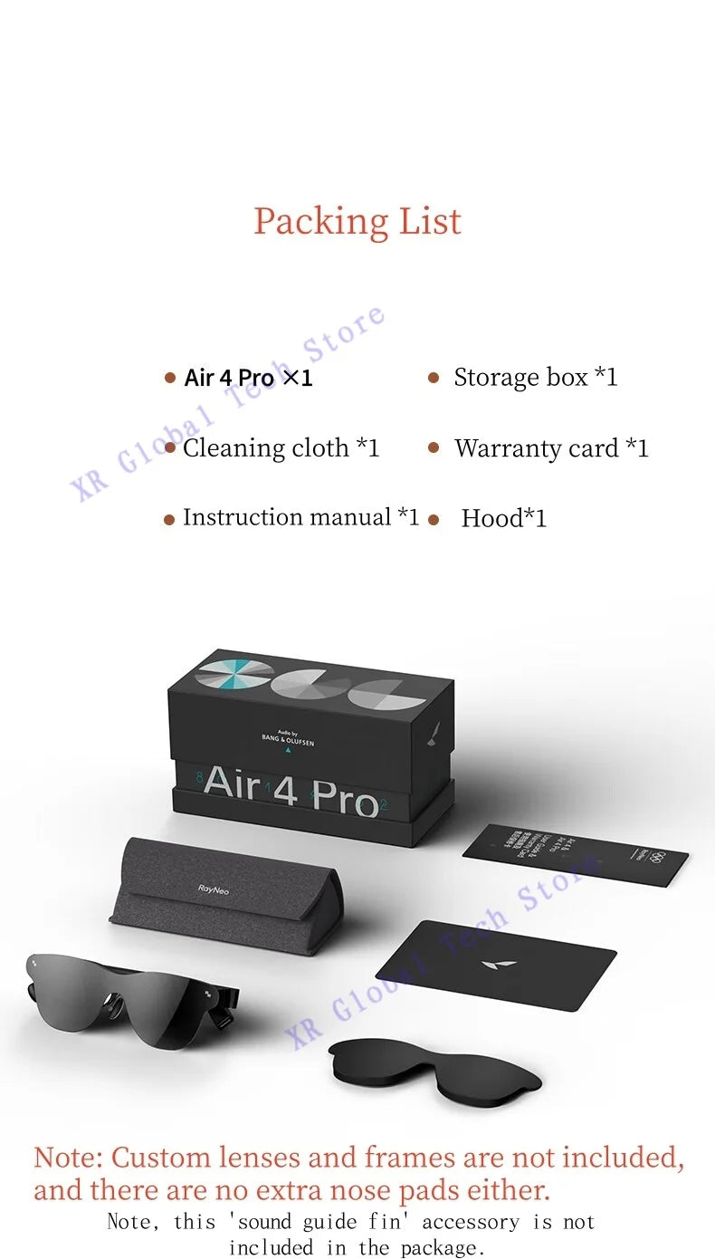 RayNeo Air 4 Pro AR Glasses: 1200 Nits Micro-OLED Spatial Display Tidesmit