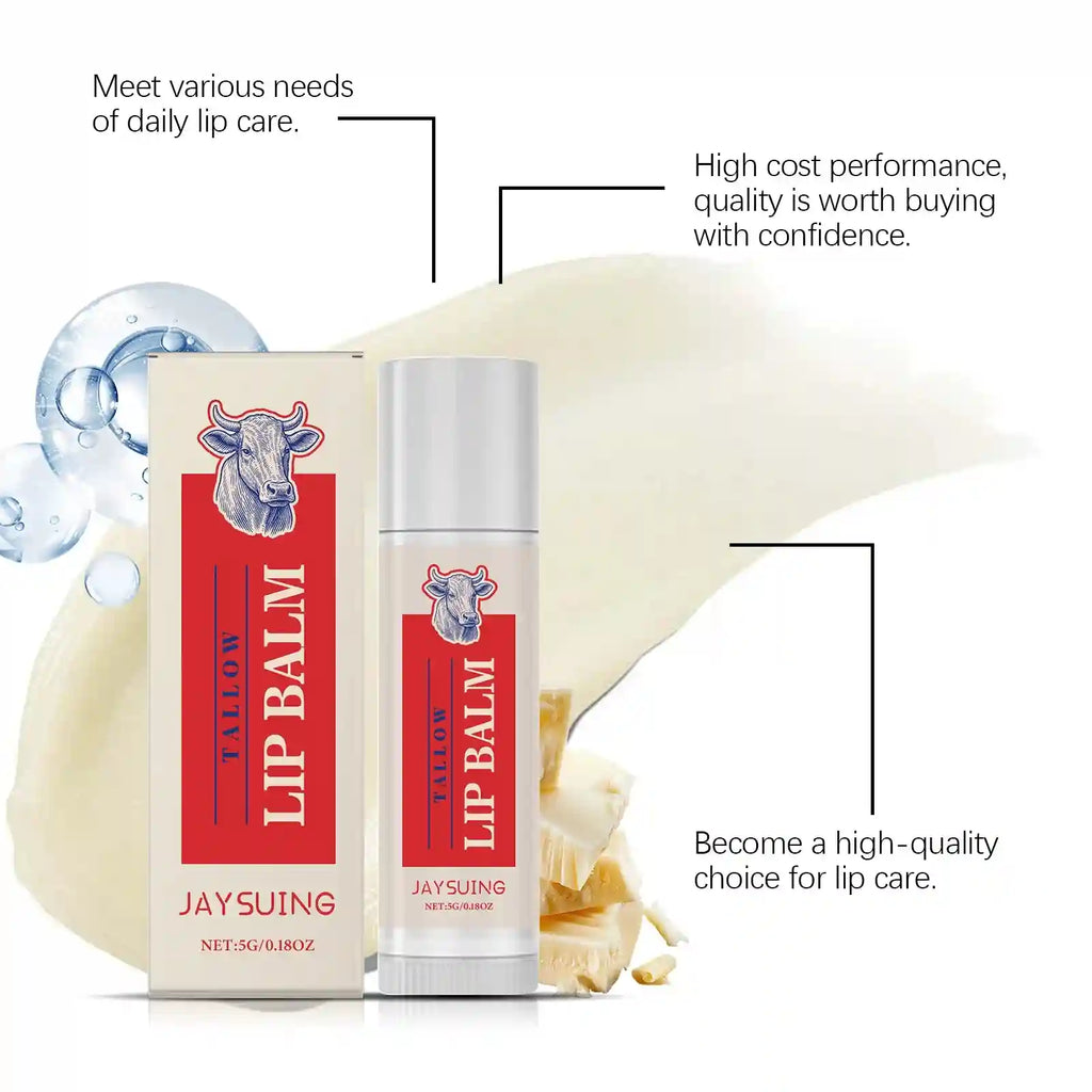 Tallow Lip Balm for Deep Hydration | Nourishing Lip Treatment 5g Lip Care Tidesmit