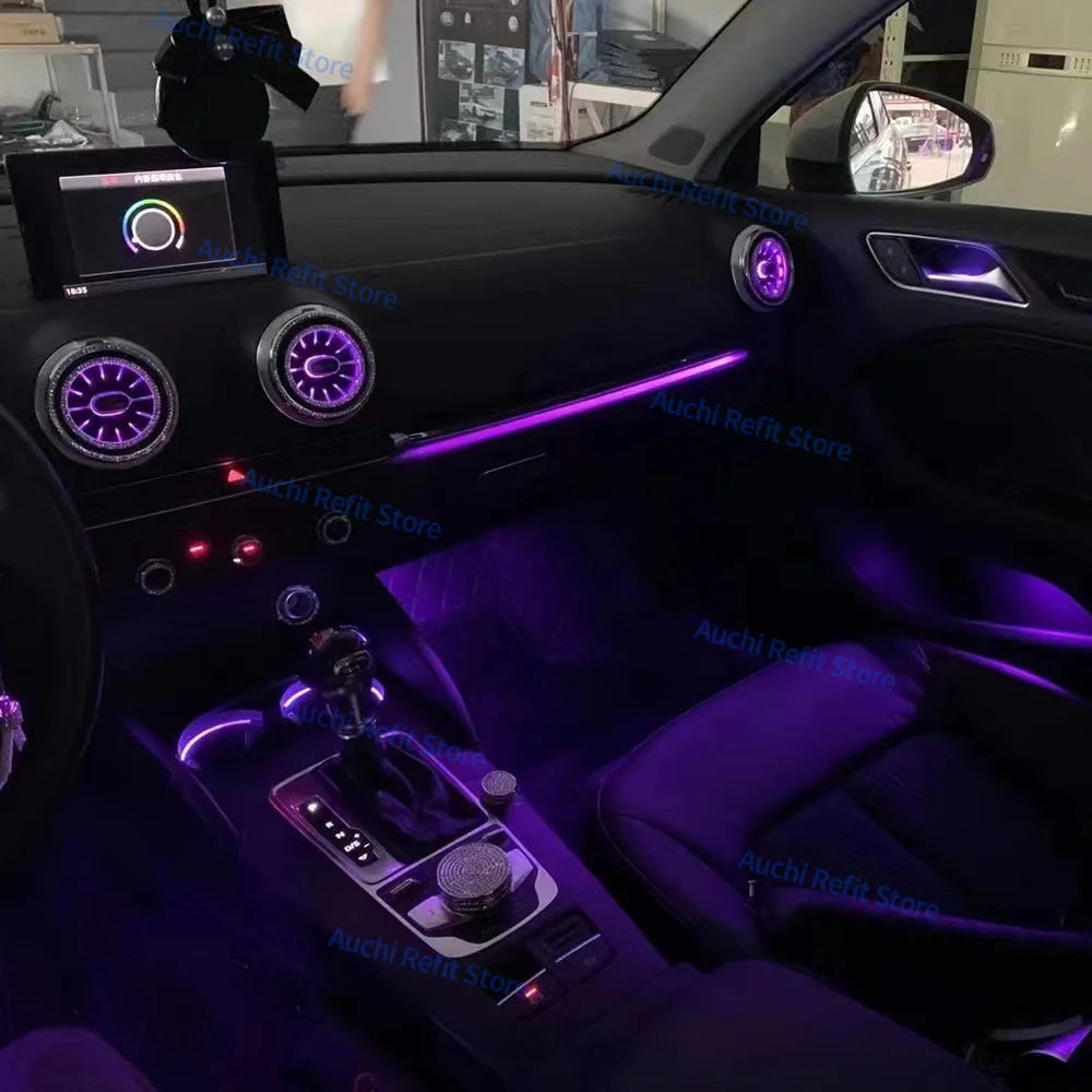 Ambient LED Interior Kit for Audi A3 S3 RS3 - 30-Color Custom Lighting Tidesmit