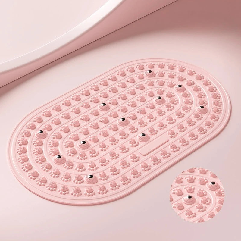 Foot Yoga Massage Acupressure Board Mat Anti Fatigue Walk Stone Acupoint Mat Particle Portable Massage Tool Foot Care Tools