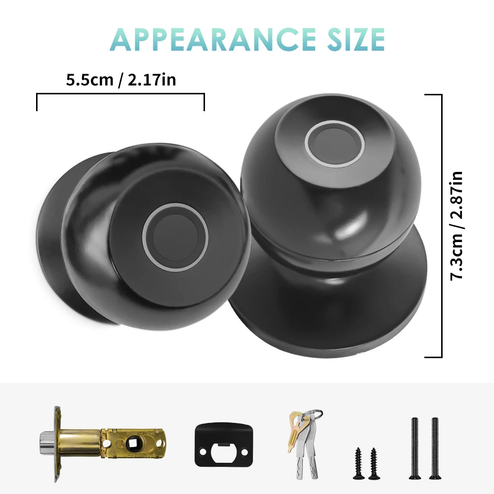 Tuya Smart Home Door Lock 3-in-1 Key / Fingerprint / Smart Life APP Unlock Hotel Apartment Warehouse Smart Door Locks