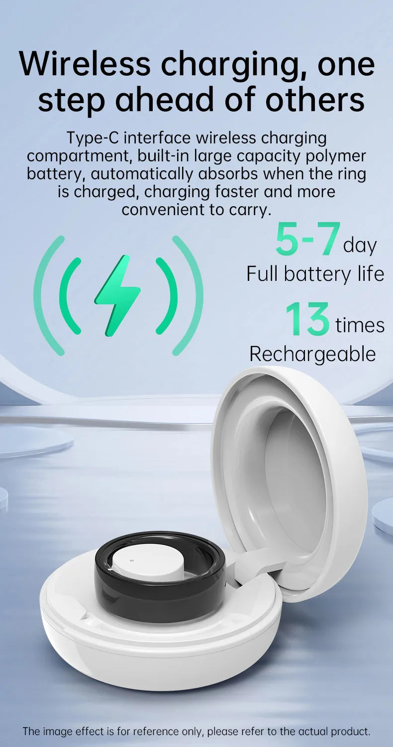 Smart Health Ring – Waterproof Fitness Tracker by Tidesmit Tidesmit