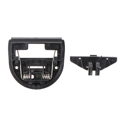 Pet clipper blade back platform set with exposed springs and black housing plastic
