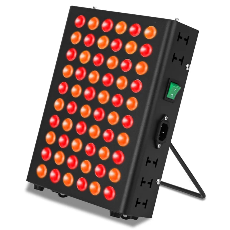 Dual Chip Red Light Therapy Panel Lamp 630nm 660nm Near Infrared Therapy Light 810nm 830nm 850nm LED Beauty Devices Face Body