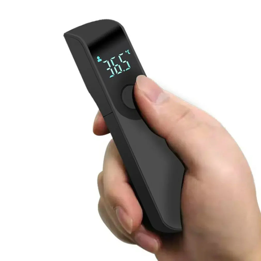 New LED Wrist Blood Pressure Monitor English Voice Broadcast Sphygmomanometer Tonometer BP Monitor Forehead Digital Thermometer
