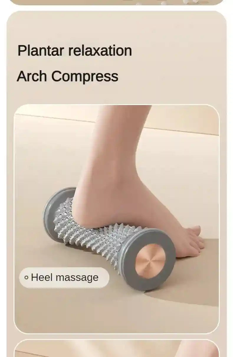 Foot Massage Roller for Plantar Fasciitis Therapy - Ergonomic Design Massage Roller Tidesmit