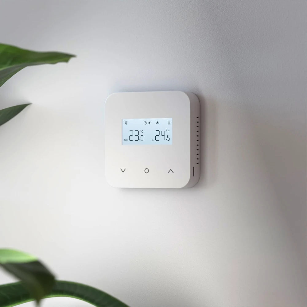 WiFi/Zigbee Thermostat for Boiler Smart Tuya Programmable Heating/Cooling Temperature Controller Alexa Google Home