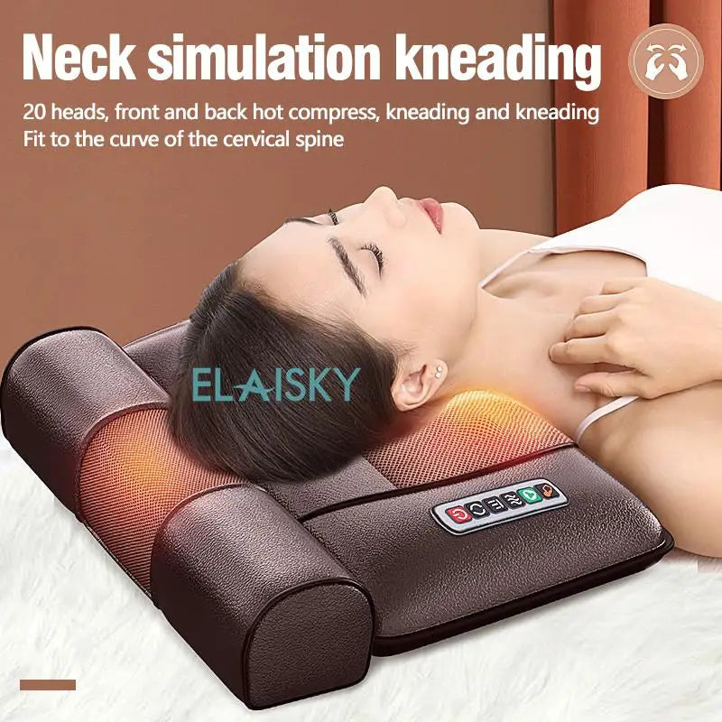 Full Body Massage Mattress with Heat Therapy & Vibration - Grey Massage Chairs Tidesmit
