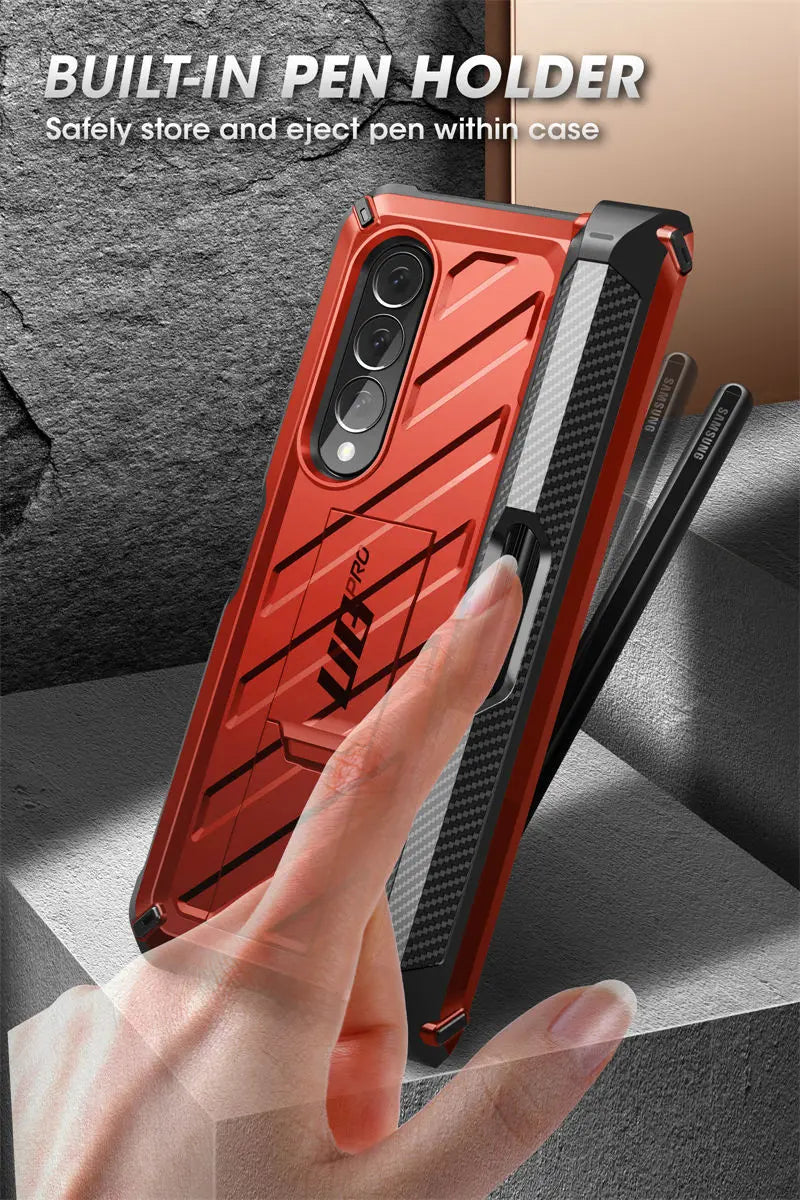 Samsung Galaxy Z Fold 4 Rugged Case - Dual Layer Shock-Absorbing Cover Tidesmit