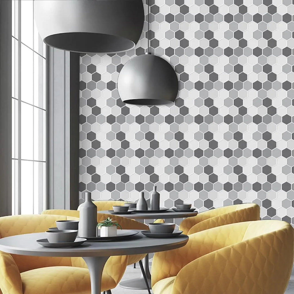 5/10Pcs Peel and Stick Tile Backsplash Thicker Design Marble Tiles 12"X12" Stick on Backsplash Self Adhesive Tiles for Any Room