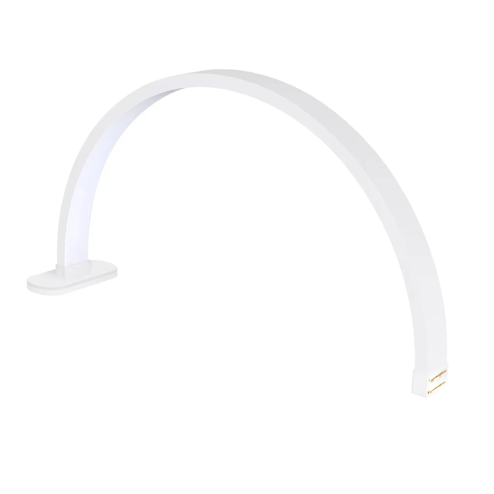 Half Moon LED Beauty Light for Lash and Nail | Adjustable 28 Inch Tidesmit Y10 white pln 30in Tidesmit