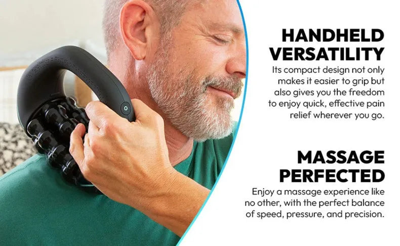 Mini Percussive Massager - Portable Muscle Recovery Tool (Type-C) Relaxation Treatment Tidesmit