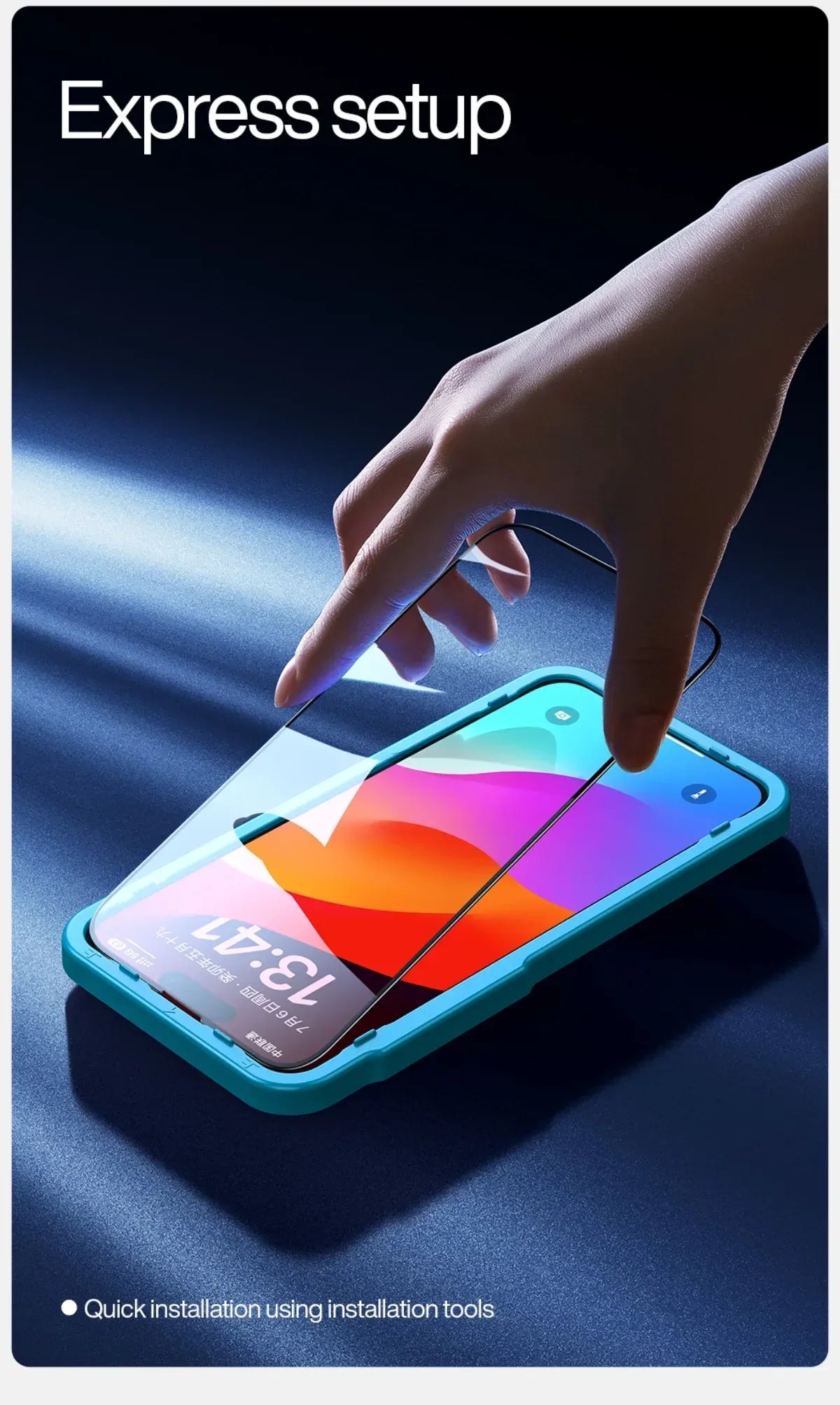 iPhone 15 Pro Max Screen Protector | Anti-Blue Light Tempered Glass Tidesmit