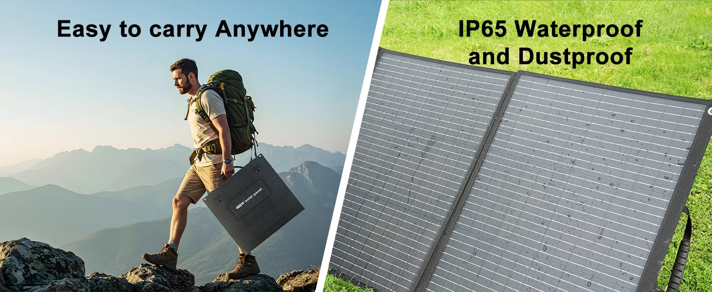 SOLARPLAY 3600W Portable Power Station 3840WH Outdoor Generator With Folable Solar Panels For Home Emergency Outdoor Camping