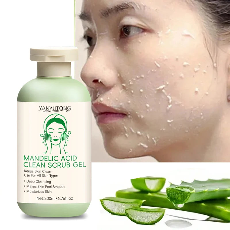 Facial Exfoliating Gel | Deep Pore Cleansing & Oil Control 200ml Scrubs Treatments Tidesmit