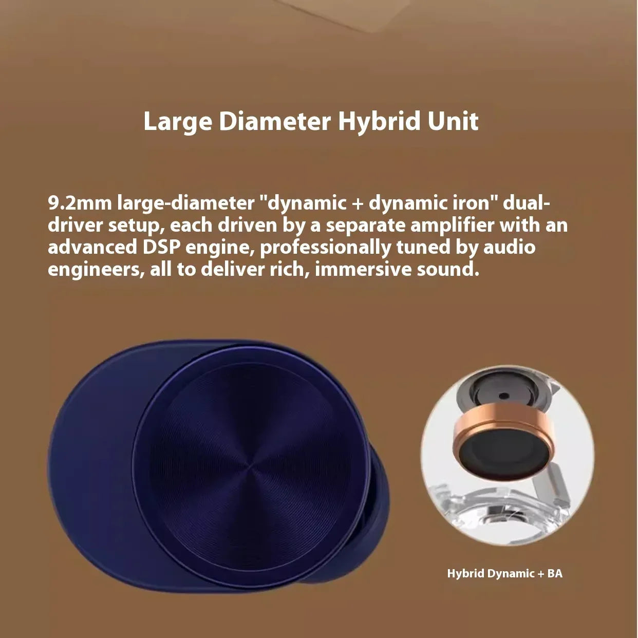 Bowers & Wilkins Pi7 S2 Wireless Earbuds by Tidesmit - 24-Bit HiFi Tidesmit