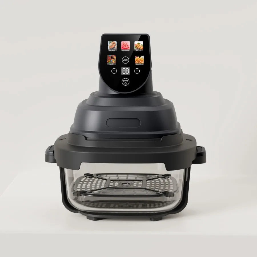 Color Screen Visible Air Fryer Glass Liner Chips Maker Multifunctional Home Oven