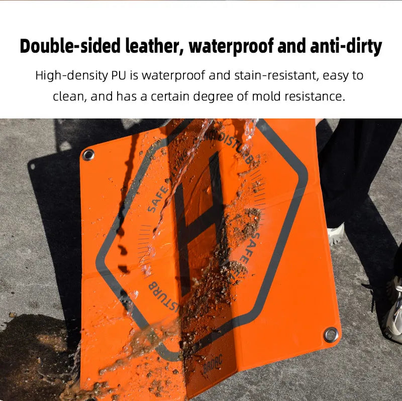 Foldable Drone Landing Pad for DJI - Waterproof 65cm Mat Tidesmit