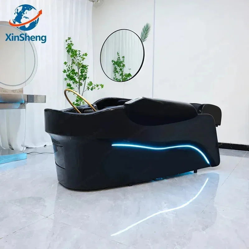 Japanese Shampoo Massage Bed | Ceramic Sink | Tidesmit Salon Furniture Massage Chairs Tidesmit