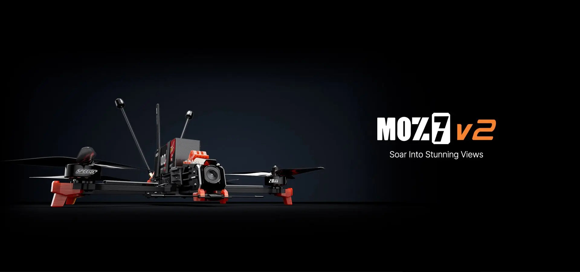 GEPRC MOZ7 V2 7-Inch Long Range FPV Drone - Reliable GPS Cinematic Kit Tidesmit