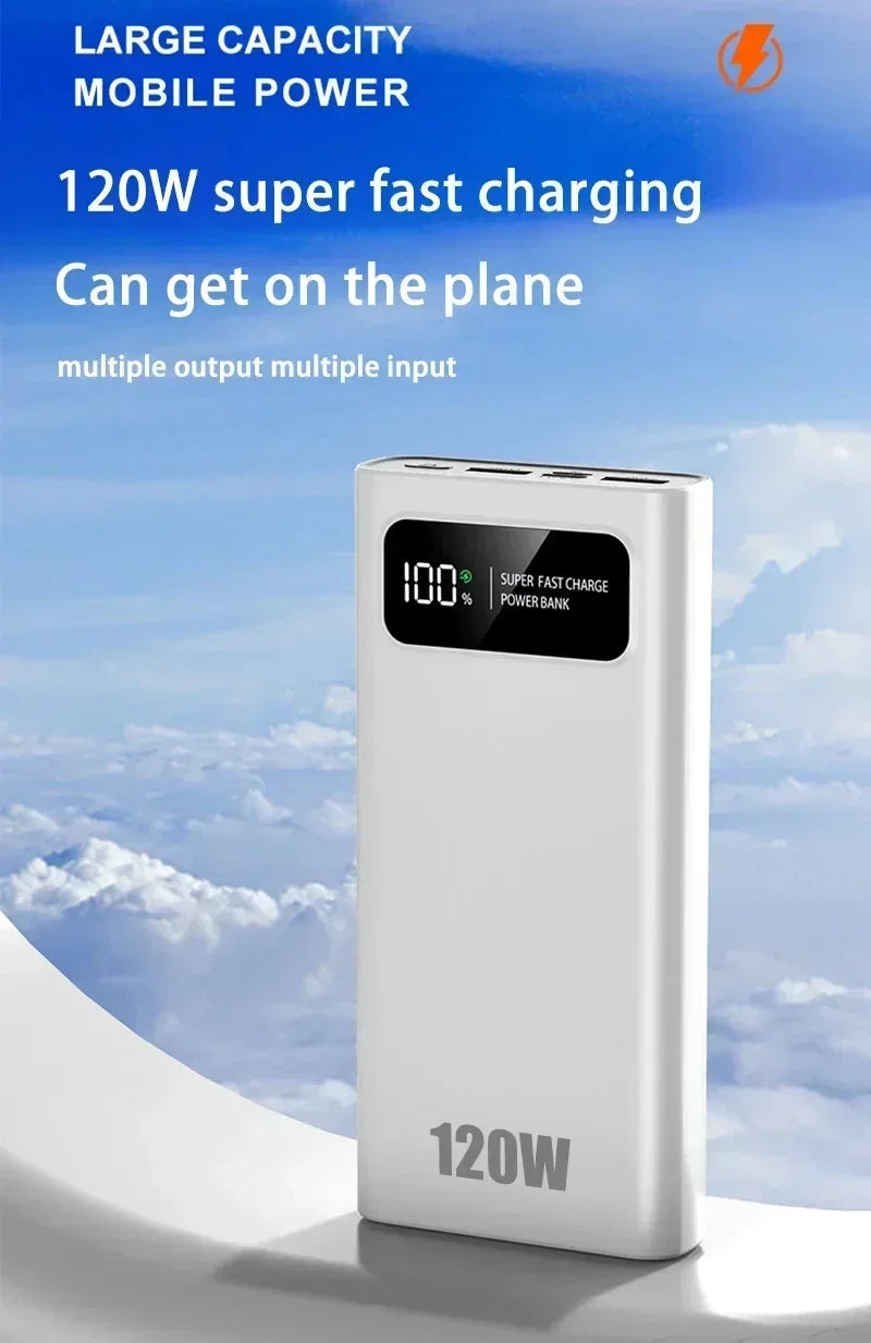 Tidesmit High Capacity Portable Power Bank 200000mAh Fast Charging Tidesmit