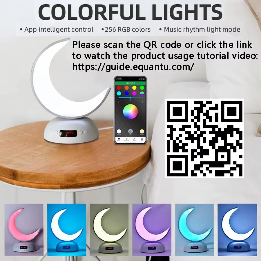 Quran Azan Clock Islam Muslim Arabic Koran Bright Bluetooth Speaker Portable Night Light Lamp Holy Wireless Ramadan Islamic Arab