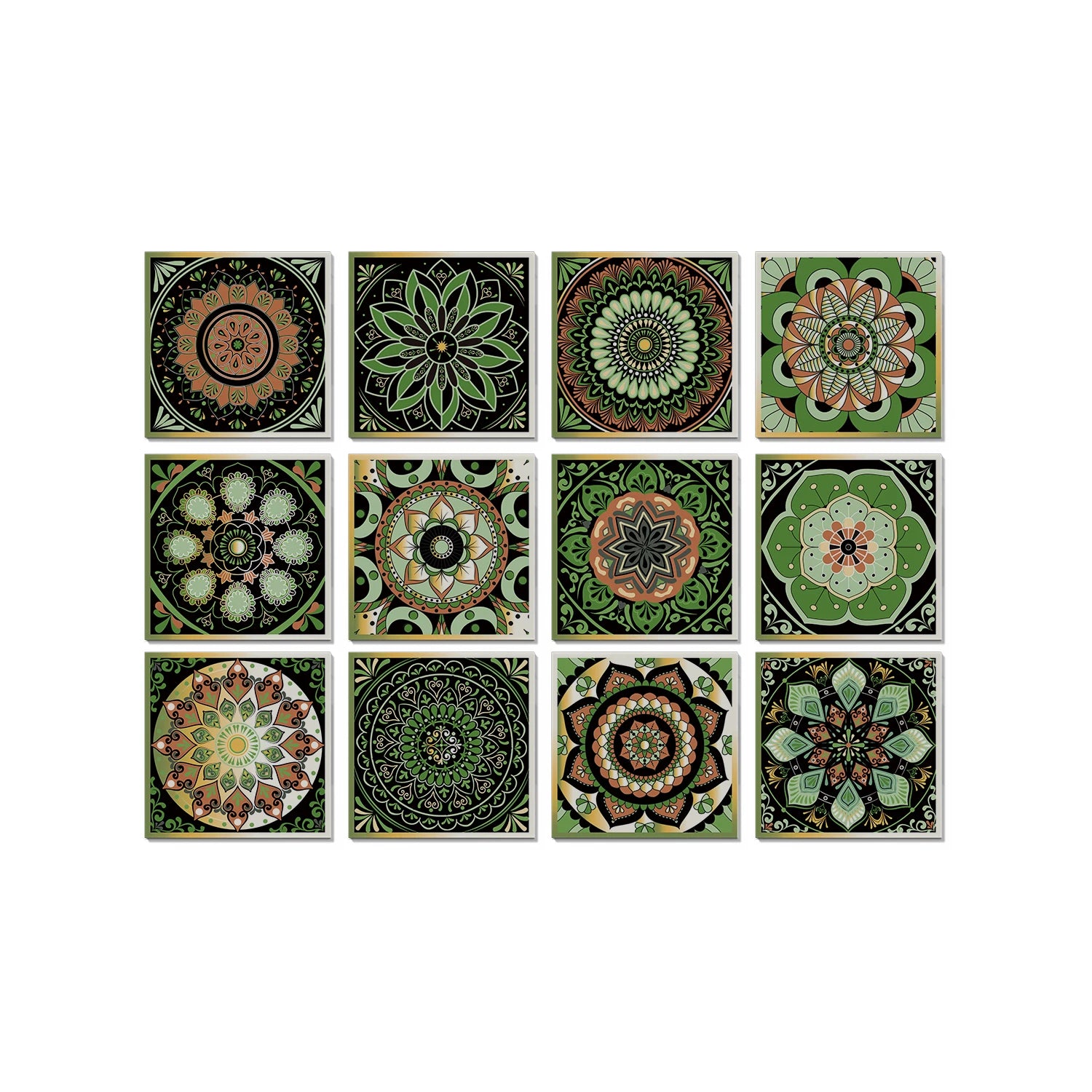 Classic Tile Self-adhesive Wallpaper, Waterproof Thickened PE Foam Wall Sticker for Bedroom, Bathroom, Kitchen, Tile Sticker
