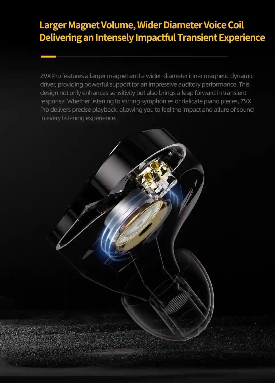 In Ear Monitor Headphones – Metal HiFi Bass Earbuds with Mic Tidesmit