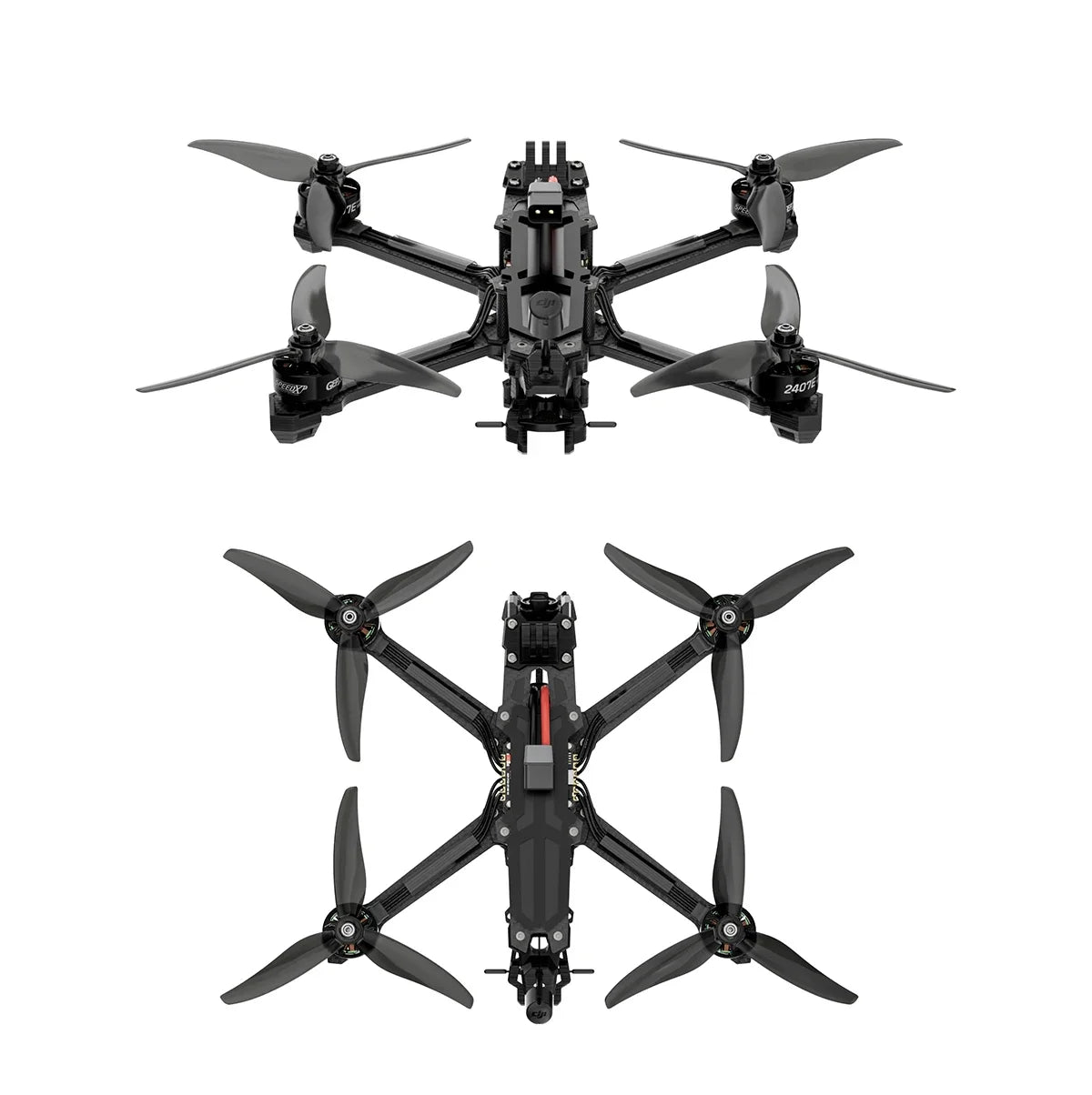 FPV Drone 6 Inch Analog Freestyle X-Shaped Quadcopter | Tidesmit Tidesmit