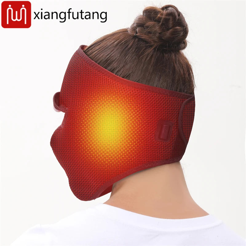 Heated Face Mask for Facial Relief & Circulation - Tidesmit Wellness Massage Cushion Tidesmit