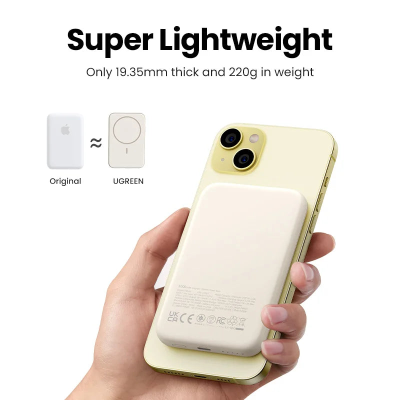 10000mAh Magnetic Portable Charger with Fast PD Power Delivery Tidesmit