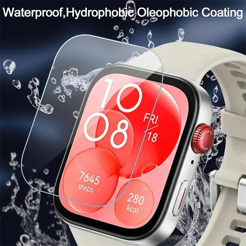 Huawei Watch Fit 3 Screen Protector - 5 Pack Anti-Scratch Hydrogel Film Tidesmit