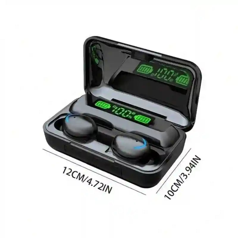 Wireless Headphones Over-Ear with Active Noise Cancellation - Black Tidesmit