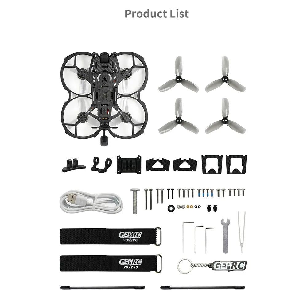 GEPRC CineLog35 V2 FPV Drone 6S Analog - Precise Cinematography Tidesmit