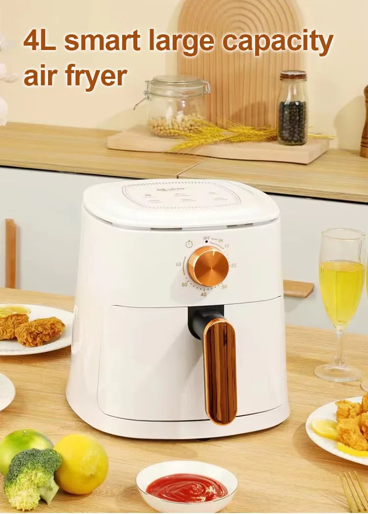 Wholesale 4L air Fryer, High-power Household, Fuel-efficient, Baked Food, Delicious Meat