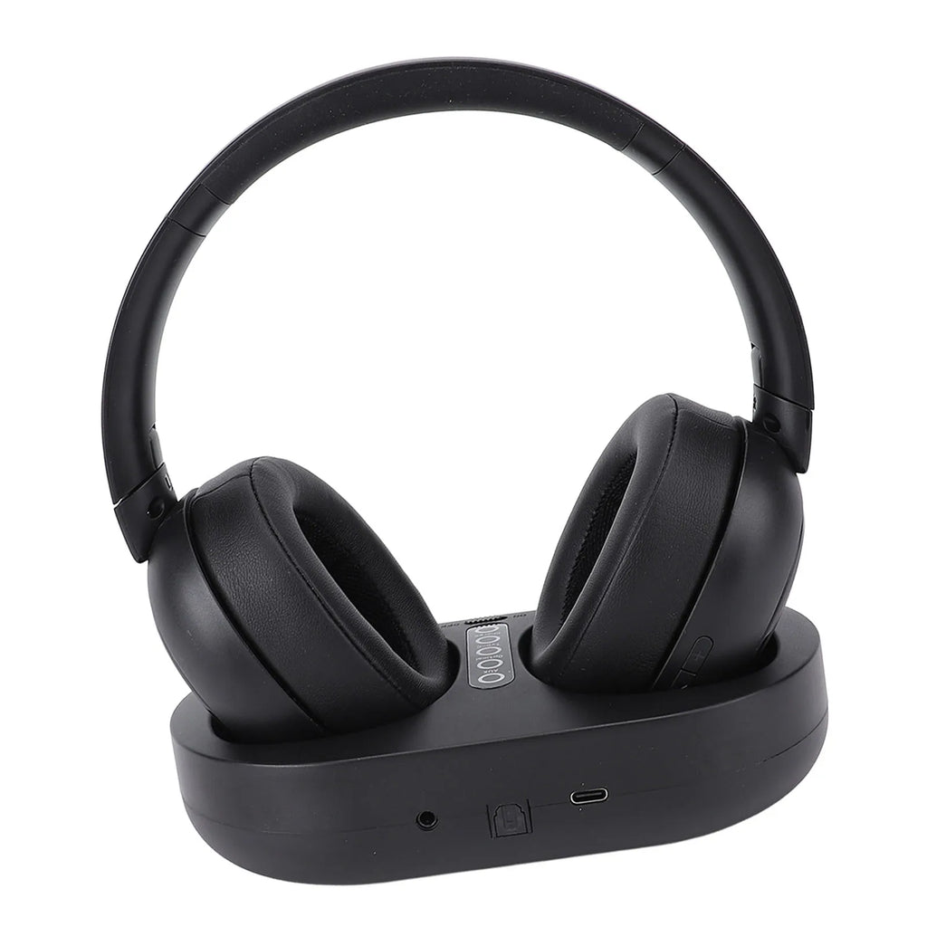 Wireless TV Headphones Bluetooth 5.3 with LED Battery Display Tidesmit