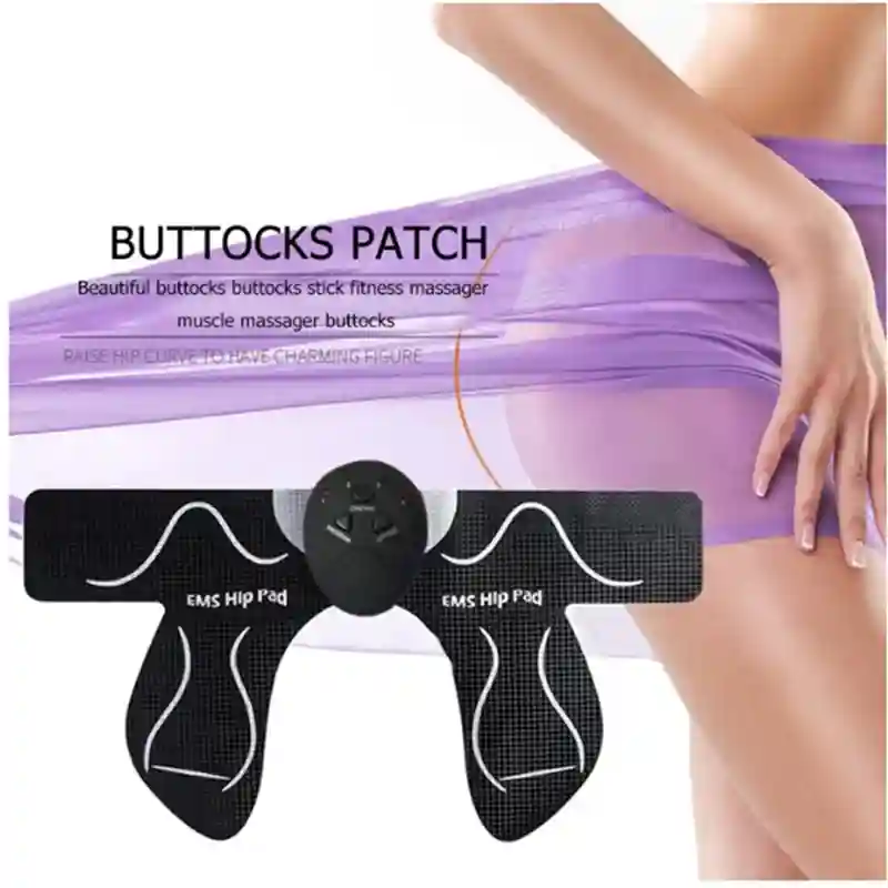 EMS Hip Muscle Trainer: Wireless Electric Massager for Glute Recovery Massage Chairs Tidesmit