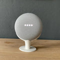 1 PC Desktop Stand For Google Home Mini Nest Mini Voice Assistants Compact Holder Case Plug In Kitchen Bedroom Study Audio Mount Default Title Tidesmit
