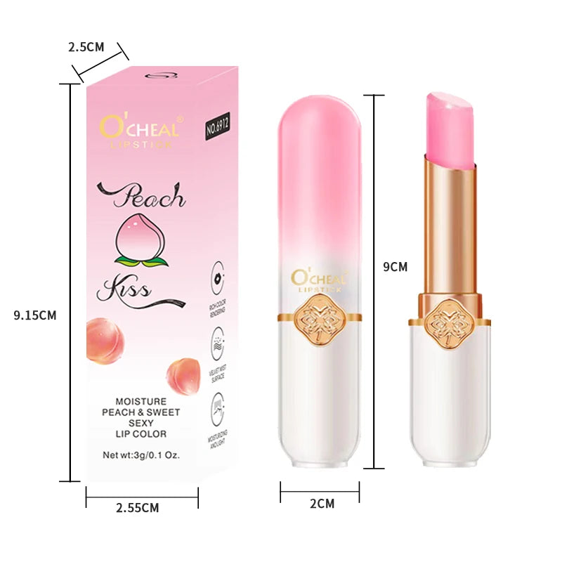Moisturizing Lip Balm Tint - Fruit Scented Nourishing Treatment by Tidesmit Lip Care Tidesmit