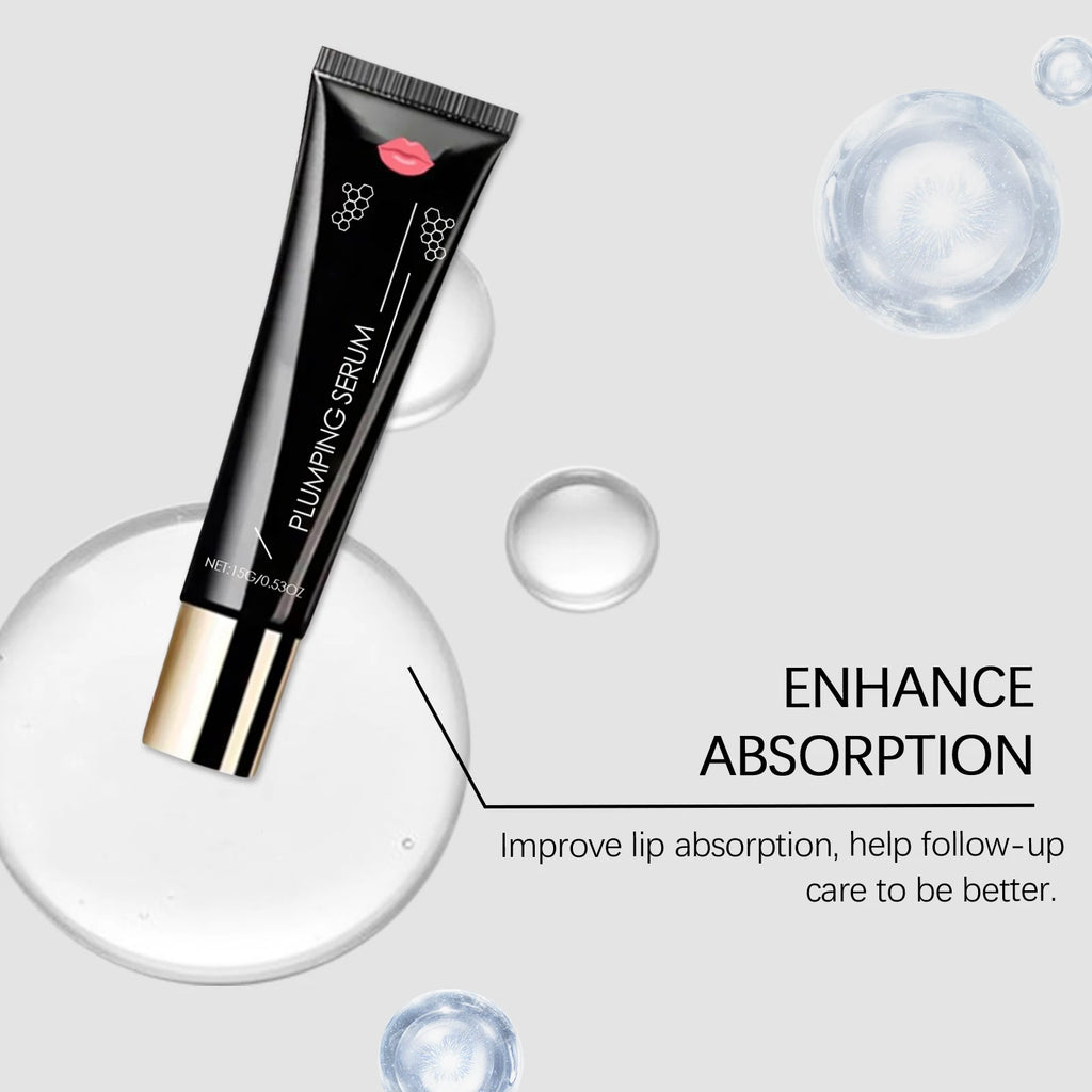 Lip Plumping Serum – Hydrating Volumizing Formula by Tidesmit Lip Care Tidesmit