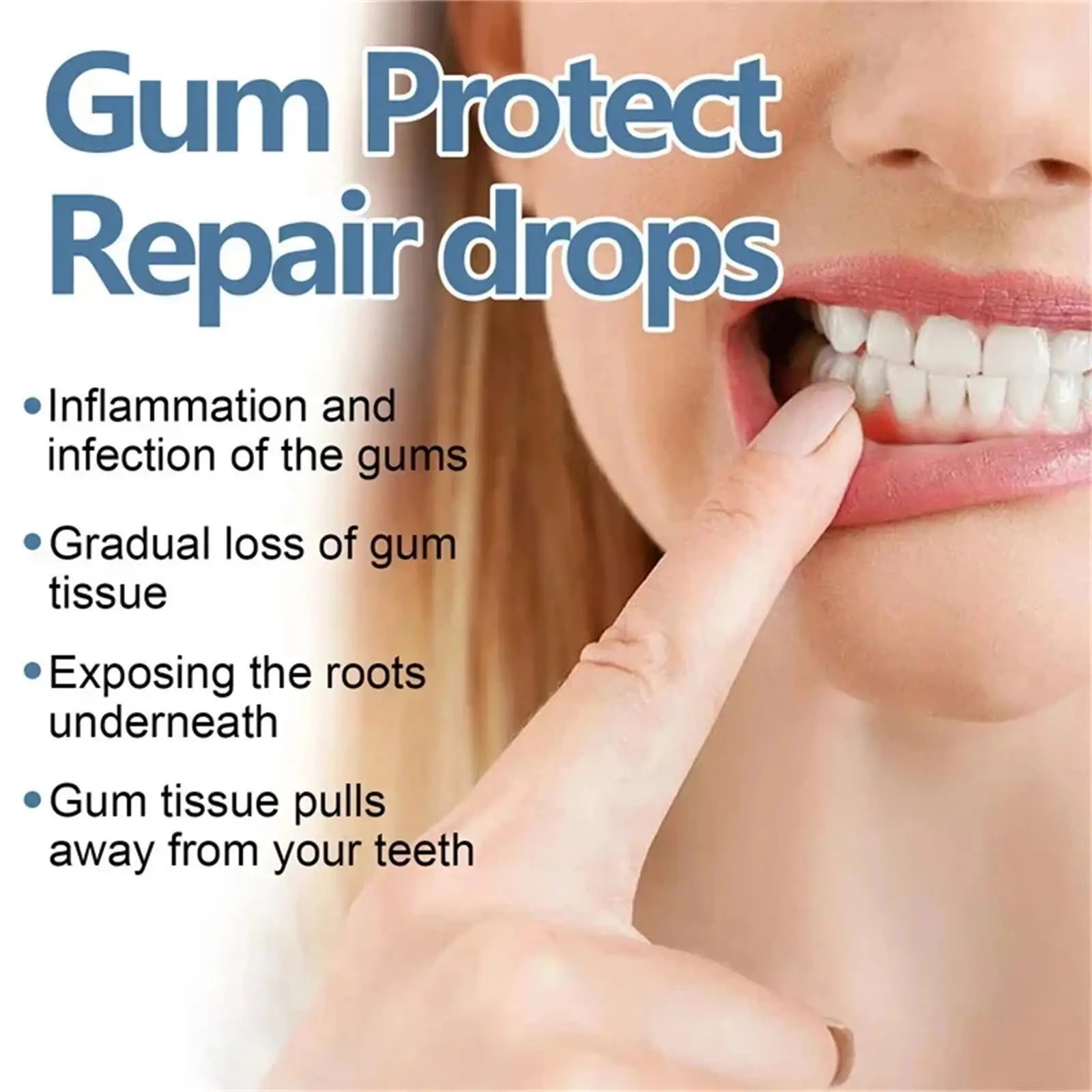 Tidesmit Rapid Repair Gum Serum for tooth sensitivity, dental caries, and tooth damage whitening treatment.