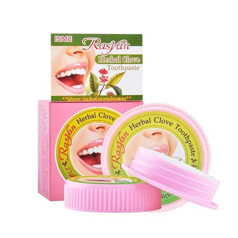 Tidesmit RASYAN herbal teeth whitening toothpaste for removing yellow stains and bad breath