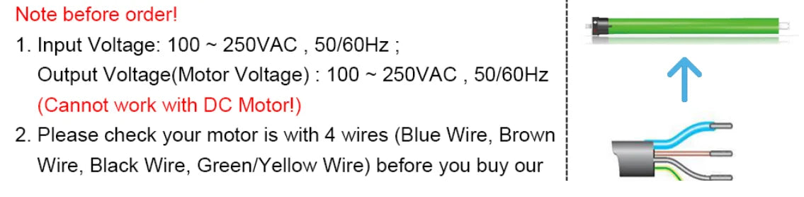 Smart Roller Shutter Switch - WiFi App-Controlled for Alexa & Google Home Tidesmit