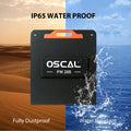 OSCAL 200W Solar Power Generation Panel Can Be Combined with Generator Use Solar Energy Conversion for Outdoor Camping