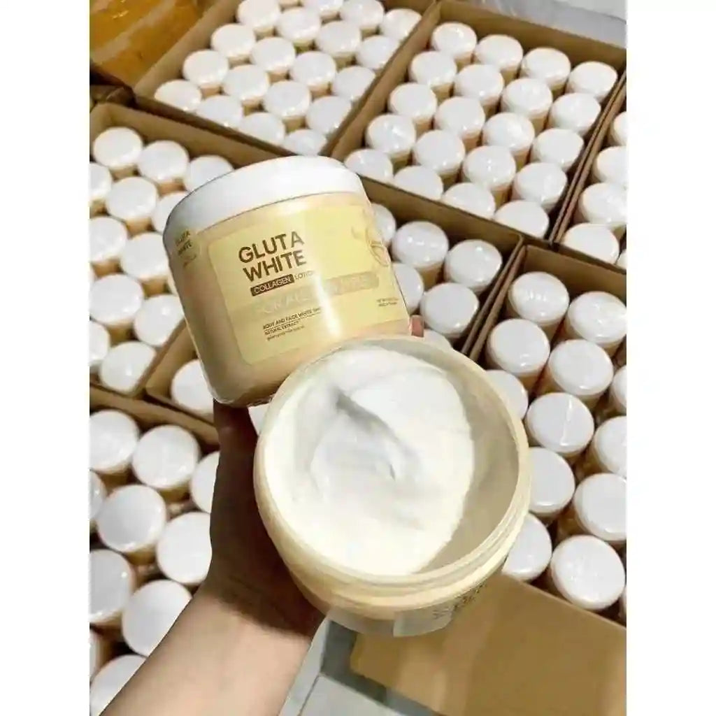 Brightening Body Lotion 600g - Vitamin Gluta Skin Glow Formula Scrubs Treatments Tidesmit