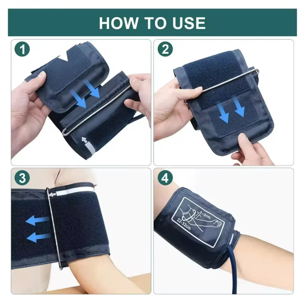 digital baumanometer blood pressure monitor take blood pressure meter medical digital upper arm tensiometers heart rate meter