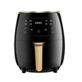 Air Fryer 6L with Touch Screen, Oil-Free Healthy Cooking for Chicken Wings Fries Nuts Cake with Timer and Keep Warm Function