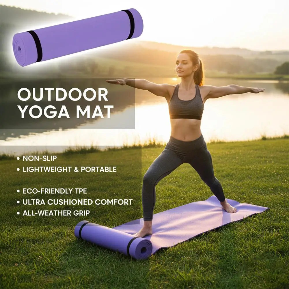 EVA Yoga Mat Anti-skid Sports Exercise Mat for Yoga & Pilates Moistureproof Thickened Camping Picnic Mat Foam Sleeping Pad 2026